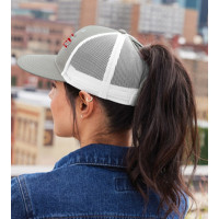 Port Authority® Snapback Ponytail Trucker Cap